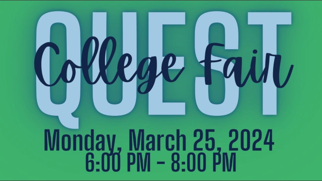quest fair, monday march 25 from 6 to 8 pm